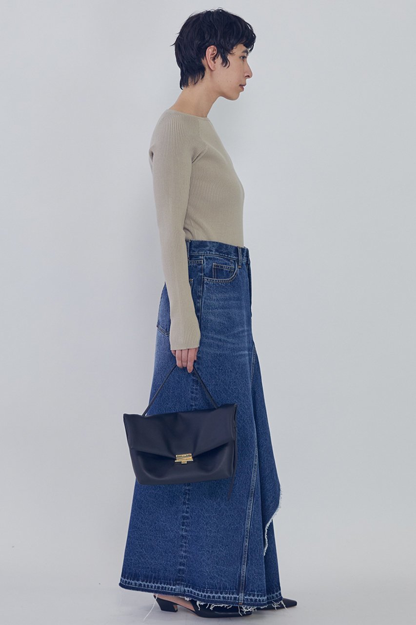 【プルミエ アロンディスモン/1er Arrondissement】のデニムスカート 人気、トレンドファッション・服の通販 founy(ファニー) 　ファッション　Fashion　レディースファッション　Fashion for Women　スカート　Skirts　デニムスカート・カジュアルスカート　Denim Skirts　ロングスカート　Long Skirts / Maxi & Midi Skirts　2026年　2026　デニム　Denim, Jeans Material　フレア　Flare, Flared　フロント　Front, Front Design　リメイク　Remake, Reconstructed　ロング　Long, Long-Length　ヴィンテージ　Vintage Style　夏　Summer　春　Spring　S/S・春夏　SS, Spring/Summer, Warm Season　other-5|ID: prp329100004817005 ipo3291000000035696712