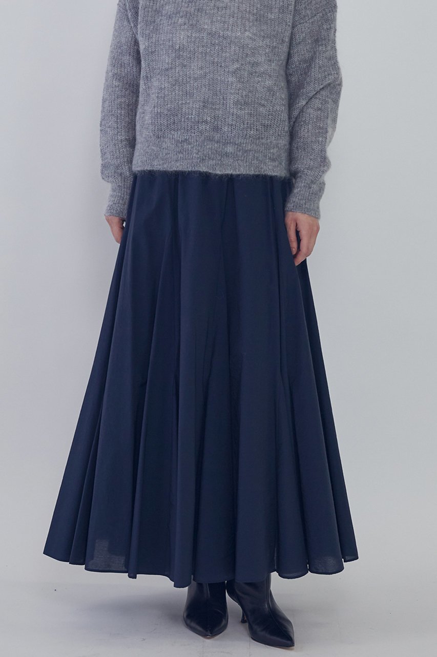 【プルミエ アロンディスモン/1er Arrondissement】のタフタボリュームスカート インテリア・キッズ・メンズ・レディースファッション・服の通販 founy(ファニー) ファッション Fashion レディースファッション Fashion for Women スカート Skirts ロングスカート Long Skirts / Maxi & Midi Skirts 2026年 2026 タフタ Taffeta, Structured Fabric リラックス Relax, Relaxed Fit ロング Long, Long-Length 夏 Summer 春 Spring S/S・春夏 SS, Spring/Summer, Warm Season ネイビー|ID: prp329100004817006 ipo3291000000035998637