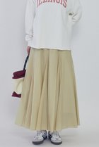 【プルミエ アロンディスモン/1er Arrondissement】のタフタボリュームスカート ベージュ|ID: prp329100004817006 ipo3291000000036836356