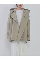 【プルミエ アロンディスモン/1er Arrondissement】の【VACHEMENT×1er Arrondissement】リサイクルシェルタフタショートトレンチコート 人気、トレンドファッション・服の通販 founy(ファニー) ファッション Fashion レディースファッション Fashion for Women アウター Coat / Outerwear Collection コート・ロングコート・ピーコート Long Coats, Peacoats & More トレンチコート / 春秋の定番アウター Trench Coats 2026年 2026 ショート Short, Short Length タフタ Taffeta, Structured Fabric トレンチ Trench, Trench Coat ドローストリング Drawstring, Pull Cord 別注 Limited Edition, Custom Order 夏 Summer 定番 Standard, Basic Item 春 Spring S/S・春夏 SS, Spring/Summer, Warm Season |ID:prp329100004817008