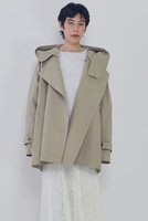 【プルミエ アロンディスモン/1er Arrondissement】の【VACHEMENT×1er Arrondissement】リサイクルシェルタフタショートトレンチコート 人気、トレンドファッション・服の通販 founy(ファニー) ファッション Fashion レディースファッション Fashion for Women アウター Coat / Outerwear Collection コート・ロングコート・ピーコート Long Coats, Peacoats & More トレンチコート / 春秋の定番アウター Trench Coats 2026年 2026 ショート Short, Short Length タフタ Taffeta, Structured Fabric トレンチ Trench, Trench Coat ドローストリング Drawstring, Pull Cord 別注 Limited Edition, Custom Order 夏 Summer 定番 Standard, Basic Item 春 Spring S/S・春夏 SS, Spring/Summer, Warm Season |ID:prp329100004817008