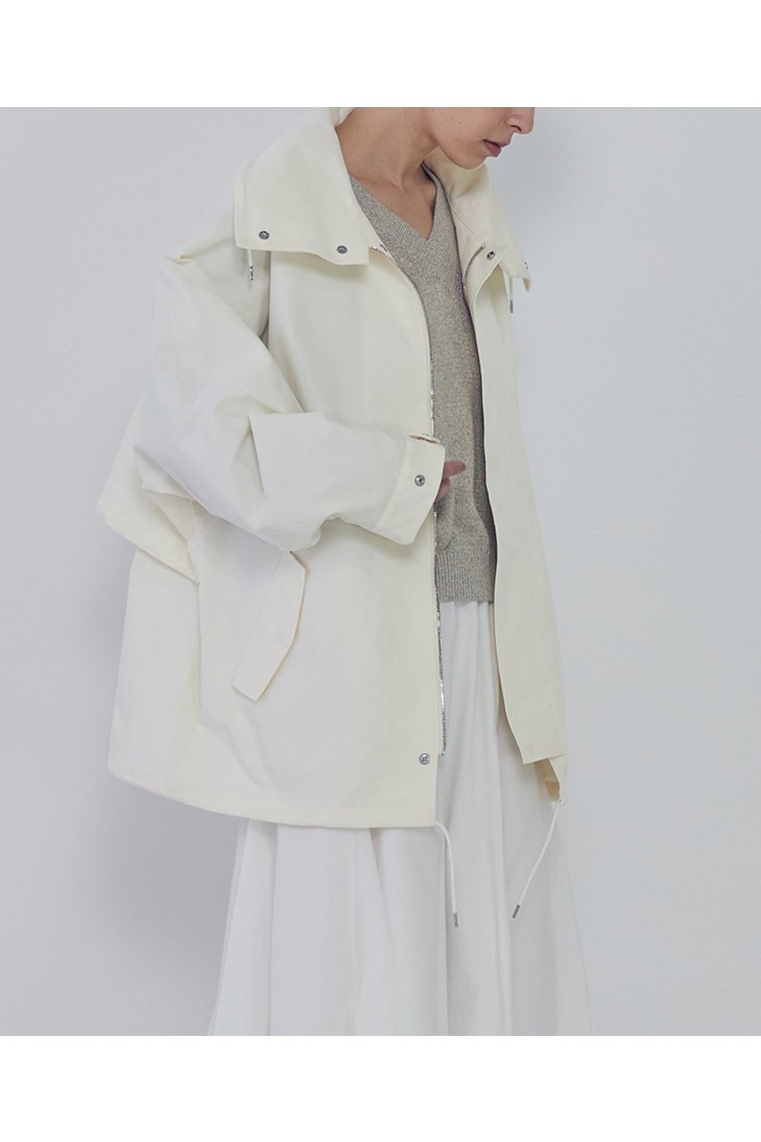 【プルミエ アロンディスモン/1er Arrondissement】の【VACHEMENT×1er Arrondissement】グログランスタンドブルゾン 人気、トレンドファッション・服の通販 founy(ファニー) 　ファッション　Fashion　レディースファッション　Fashion for Women　アウター　Coat / Outerwear Collection　レディースジャケット・軽アウター　Jackets　ブルゾンジャケット・スポーティアウター　Blouson Jackets　2026年　2026　キャップ　Cap, Baseball Cap　グログラン　Grosgrain, Grosgrain Ribbon　ジャケット　Jacket, Outerwear　ストレッチ　Stretch, Stretchy Fabric　ドット　Polka Dot, Dot Pattern　ドローコード　Drawcord, Drawstring Cord　ブルゾン　Blouson, Bomber Jacket　別注　Limited Edition, Custom Order　夏　Summer　春　Spring　S/S・春夏　SS, Spring/Summer, Warm Season　 other-1|ID: prp329100004817009 ipo3291000000034989972