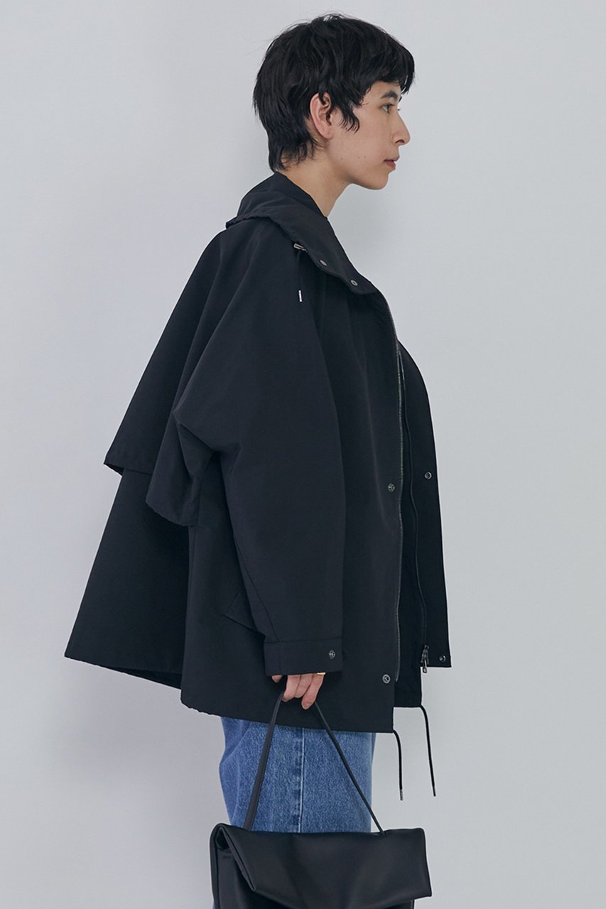 【プルミエ アロンディスモン/1er Arrondissement】の【VACHEMENT×1er Arrondissement】グログランスタンドブルゾン 人気、トレンドファッション・服の通販 founy(ファニー) 　ファッション　Fashion　レディースファッション　Fashion for Women　アウター　Coat / Outerwear Collection　レディースジャケット・軽アウター　Jackets　ブルゾンジャケット・スポーティアウター　Blouson Jackets　2026年　2026　キャップ　Cap, Baseball Cap　グログラン　Grosgrain, Grosgrain Ribbon　ジャケット　Jacket, Outerwear　ストレッチ　Stretch, Stretchy Fabric　ドット　Polka Dot, Dot Pattern　ドローコード　Drawcord, Drawstring Cord　ブルゾン　Blouson, Bomber Jacket　別注　Limited Edition, Custom Order　夏　Summer　春　Spring　S/S・春夏　SS, Spring/Summer, Warm Season　other-2|ID: prp329100004817009 ipo3291000000034989975