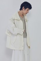 【プルミエ アロンディスモン/1er Arrondissement】の【VACHEMENT×1er Arrondissement】グログランスタンドブルゾン ベージュ|ID:prp329100004817009