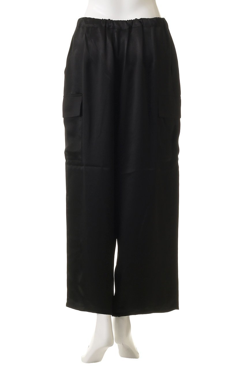 【ミズイロ インド/mizuiro ind】のsatin cargo PT パンツ 大人の最旬トレンドファッション＆コーディネート founy(ファウニー) 　ファッション　Fashion　レディースファッション　Fashion for Women　パンツ　Pants & Trousers　カーゴパンツ　Cargo Pants, Utility Pants　サテン　Satin, Glossy Fabric　シューズ　Shoes, Footwear　フラット　Flat, Flat Shoes　リラックス　Relax, Relaxed Fit　ワイド　Wide, Wide Fit　エレガント 上品　Elegant　other-4|ID: prp329100004817010 ipo3291000000035783566