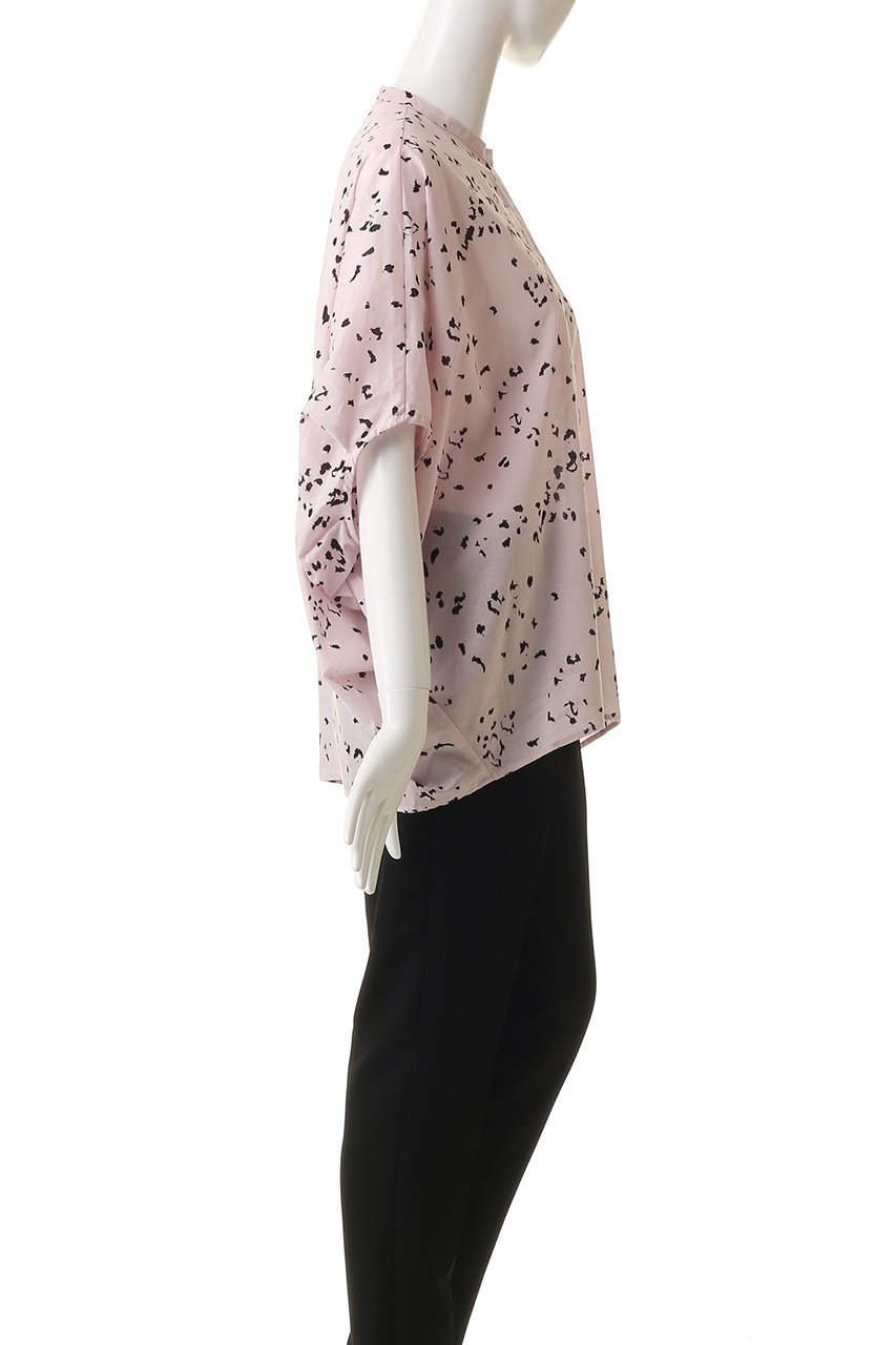 【ミズイロ インド/mizuiro ind】のprint stand collar cocoon shirt シャツ 人気、トレンドファッション・服の通販 founy(ファニー) 　ファッション　Fashion　レディースファッション　Fashion for Women　トップス・カットソー　Cut & Sew Tops　シャツ・ブラウス・オフィスカジュアル　Elegant Blouses & Button-Ups　2026年　2026　スタンド　Stand Collar, Upright Stand　スリーブ　Sleeve, Long Sleeve / Short Sleeve　プリント　Print, Printed Pattern　ロング　Long, Long-Length　夏　Summer　春　Spring　S/S・春夏　SS, Spring/Summer, Warm Season　other-3|ID: prp329100004817012 ipo3291000000034989997