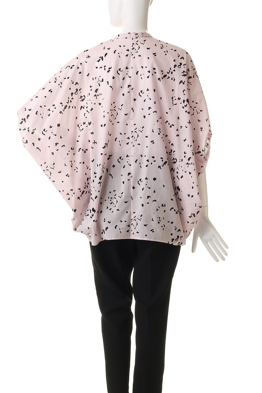 【ミズイロ インド/mizuiro ind】のprint stand collar cocoon shirt シャツ 人気、トレンドファッション・服の通販 founy(ファニー) 　ファッション　Fashion　レディースファッション　Fashion for Women　トップス・カットソー　Cut & Sew Tops　シャツ・ブラウス・オフィスカジュアル　Elegant Blouses & Button-Ups　2026年　2026　スタンド　Stand Collar, Upright Stand　スリーブ　Sleeve, Long Sleeve / Short Sleeve　プリント　Print, Printed Pattern　ロング　Long, Long-Length　夏　Summer　春　Spring　S/S・春夏　SS, Spring/Summer, Warm Season　other-4|ID: prp329100004817012 ipo3291000000034989998