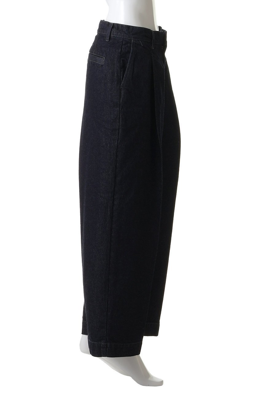 【ミズイロ インド/mizuiro ind】のwide denim slacks スラックス 人気、トレンドファッション・服の通販 founy(ファニー) 　ファッション　Fashion　レディースファッション　Fashion for Women　パンツ　Pants & Trousers　デニムパンツ・ジーンズ・美脚デニム　Denim Jeans & Pants　2026年　2026　カットソー　Cut and Sewn Top　スラックス　Slacks, Dress Pants　センター　Center, Center Line　デニム　Denim, Jeans Material　ロング　Long, Long-Length　ワイド　Wide, Wide Fit　夏　Summer　春　Spring　S/S・春夏　SS, Spring/Summer, Warm Season　other-3|ID: prp329100004817015 ipo3291000000035696736