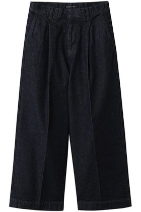 【ミズイロ インド/mizuiro ind】 wide denim slacks スラックス人気、トレンドファッション・服の通販 founy(ファニー) ファッション Fashion レディースファッション Fashion for Women パンツ Pants & Trousers デニムパンツ・ジーンズ・美脚デニム Denim Jeans & Pants 2026年 2026 カットソー Cut and Sewn Top スラックス Slacks, Dress Pants センター Center, Center Line デニム Denim, Jeans Material ロング Long, Long-Length ワイド Wide, Wide Fit 夏 Summer 春 Spring S/S・春夏 SS, Spring/Summer, Warm Season |ID:prp329100004817015