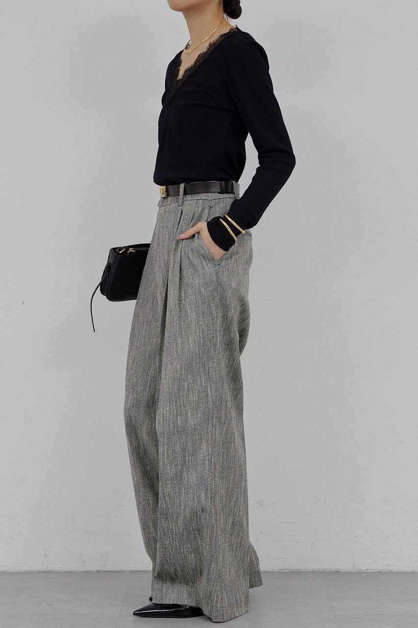 【ガリャルダガランテ/GALLARDAGALANTE】のVレースロンTee 人気、トレンドファッション・服の通販 founy(ファニー) 　ファッション　Fashion　レディースファッション　Fashion for Women　トップス・カットソー　Cut & Sew Tops　シャツ・ブラウス・オフィスカジュアル　Elegant Blouses & Button-Ups　ロングTシャツ・Tシャツ　Longline T-Shirts & Tees　カットソー・ベーシックTシャツ　Cut-and-Sewn Tops / Stretch Tees & Basics　2026年　2026　おすすめ　Recommended / Our Picks　インナー　Innerwear　カットソー　Cut and Sewn Top　スリーブ　Sleeve, Long Sleeve / Short Sleeve　デコルテ　Décolleté, Neckline　マニッシュ　Mannish, Boyish　レース　Lace, Lace Fabric　ロング　Long, Long-Length　夏　Summer　春　Spring　S/S・春夏　SS, Spring/Summer, Warm Season　other-4|ID: prp329100004817016 ipo3291000000034990028