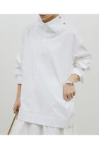 【ガリャルダガランテ/GALLARDAGALANTE】のハイネックコットンシャツ 人気、トレンドファッション・服の通販 founy(ファニー) ファッション Fashion レディースファッション Fashion for Women トップス・カットソー Cut & Sew Tops シャツ・ブラウス・オフィスカジュアル Elegant Blouses & Button-Ups 2026年 2026 おすすめ Recommended / Our Picks サイドジップ Side Zip, Side Zipper スリーブ Sleeve, Long Sleeve / Short Sleeve ダウン Down, Puffer デニム Denim, Jeans Material ハイネック High Neck, Mock Neck ロング Long, Long-Length ワイド Wide, Wide Fit 夏 Summer 春 Spring S/S・春夏 SS, Spring/Summer, Warm Season thumbnail ホワイト|ID: prp329100004817017 ipo3291000000034990034