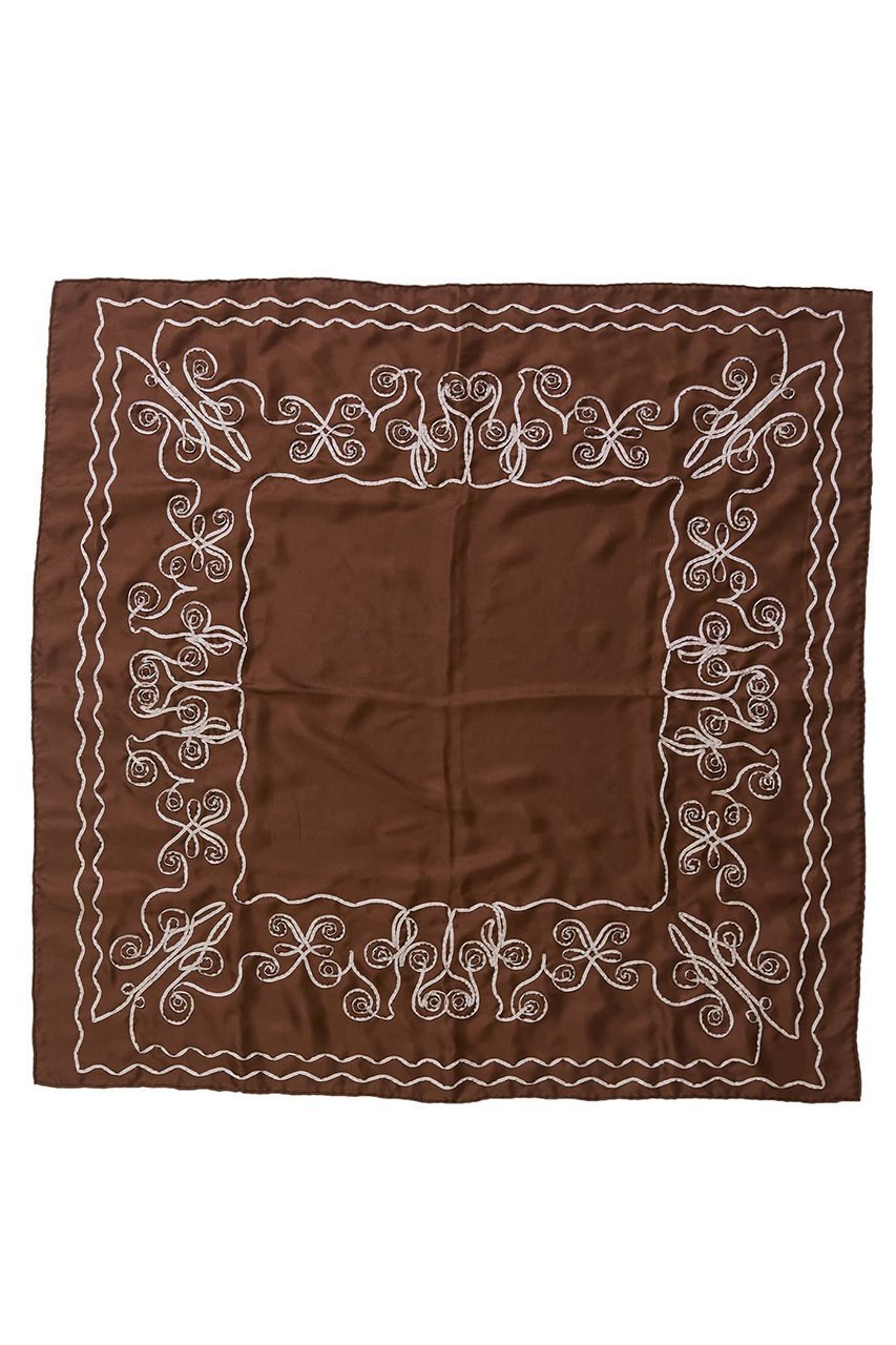 【マルティニーク/martinique】の【ASAUCE MELER】テープエンブロイダリースカーフii 人気、トレンドファッション・服の通販 founy(ファニー) 　ファッション　Fashion　レディースファッション　Fashion for Women　ストール　Soft & Warm Scarves　マフラー・スヌード / 冬小物の定番　Scarves & Mufflers　春　Spring　シルク　Silk, 100% Silk　シンプル　Simple, Minimal　スカーフ　Scarf, Neckwear　ストール　Stole, Wrap　なめらか　Smooth, Silky Texture　マフラー　Scarf, Muffler　モダン　Modern, Contemporary　S/S・春夏　SS, Spring/Summer, Warm Season　夏　Summer　エレガント 上品　Elegant　2026年　2026　other-3|ID: prp329100004817023 ipo3291000000034990088