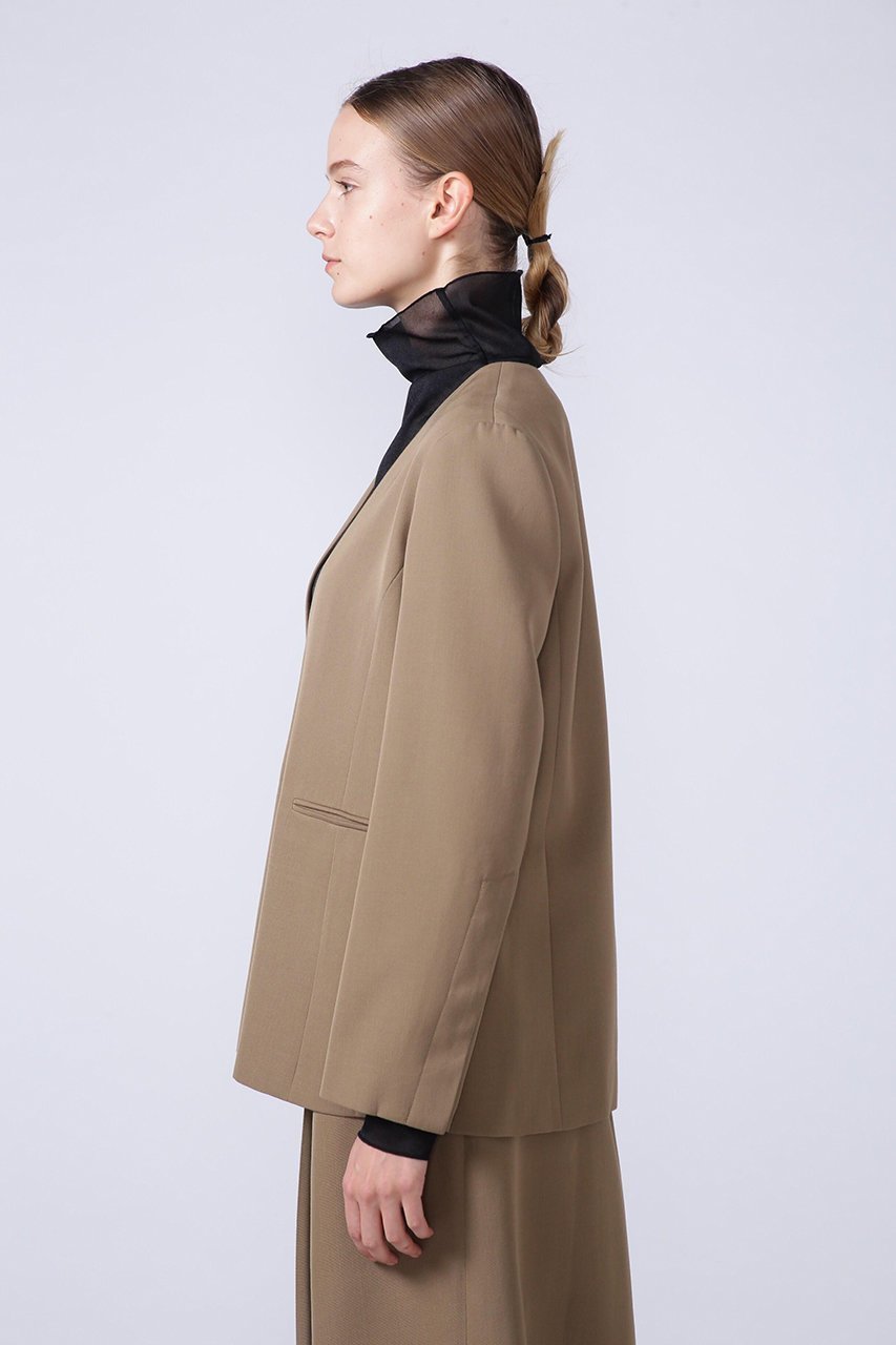 【アドーア/ADORE】のクリアツイルブラウス 人気、トレンドファッション・服の通販 founy(ファニー) 　ファッション　Fashion　レディースファッション　Fashion for Women　トップス・カットソー　Cut & Sew Tops　シャツ・ブラウス・オフィスカジュアル　Elegant Blouses & Button-Ups　おすすめ　Recommended / Our Picks　インナー　Innerwear　ジャケット　Jacket, Outerwear　スリーブ　Sleeve, Long Sleeve / Short Sleeve　セットアップ　Set-Up, Coordinated Outfit　マニッシュ　Mannish, Boyish　ロング　Long, Long-Length　再入荷　Restock / Back in Stock　other-4|ID: prp329100004817026 ipo3291000000034990621