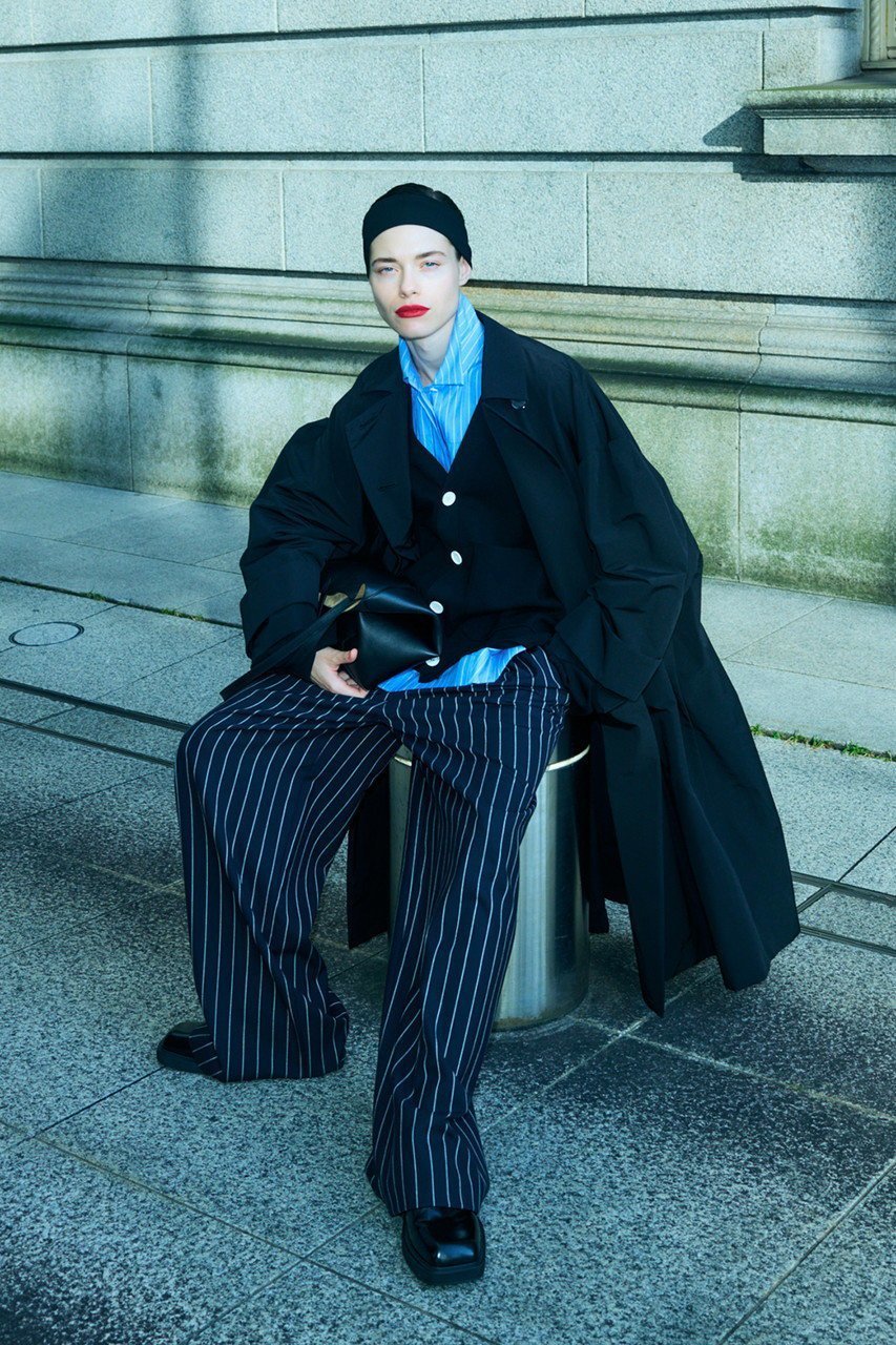 【エンフォルド/ENFOLD】の【1/2 12:00販売開始】SOUTIEN-COLLAR FLARE COAT 人気、トレンドファッション・服の通販 founy(ファニー) 　ファッション　Fashion　レディースファッション　Fashion for Women　アウター　Coat / Outerwear Collection　コート・ロングコート・ピーコート　Long Coats, Peacoats & More　グログラン　Grosgrain, Grosgrain Ribbon　フレア　Flare, Flared　ロング　Long, Long-Length　新作・新入荷　New Arrivals / New In　other-6|ID: prp329100004817037 ipo3291000000034991012