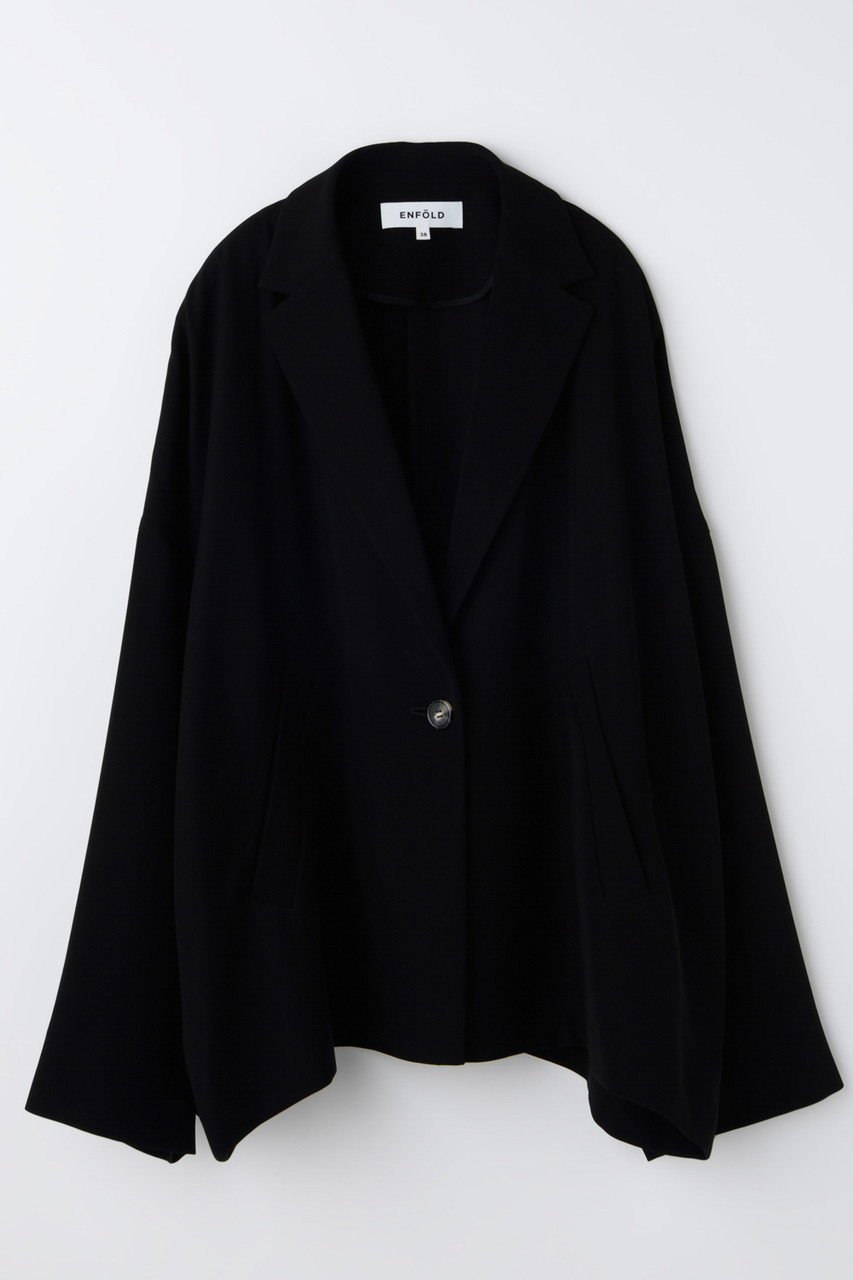 【エンフォルド/ENFOLD】の【1/2 12:00販売開始】WIDE BOX TAILORED-JACKET 人気、トレンドファッション・服の通販 founy(ファニー) 　ファッション　Fashion　レディースファッション　Fashion for Women　アウター　Coat / Outerwear Collection　レディースジャケット・軽アウター　Jackets　オケージョン　Occasion Wear　ジャケット　Jacket, Outerwear　リラックス　Relax, Relaxed Fit　ワイド　Wide, Wide Fit　定番　Standard, Basic Item　新作・新入荷　New Arrivals / New In　 other-1|ID: prp329100004817040 ipo3291000000034991029