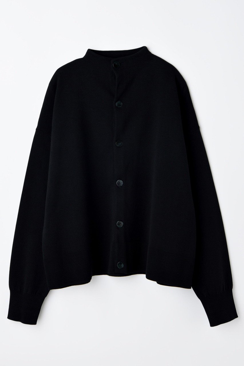 【ナゴンスタンス/nagonstans】のstand cardigan インテリア・キッズ・メンズ・レディースファッション・服の通販 founy(ファウニー) 　ファッション　Fashion　レディースファッション　Fashion for Women　トップス・カットソー　Cut & Sew Tops　ニット　Knit Tops & Sweaters　カーディガン・羽織り　Layered Style Cardigans　カーディガン　Cardigan, Knitwear　シンプル　Simple, Minimal　スタンド　Stand Collar, Upright Stand　バランス　Balance, Style Balance　ボトム　Bottoms, Lower Wear　リラックス　Relax, Relaxed Fit　ルーズ　Loose, Oversized　Black|ID: prp329100004817041 ipo3291000000036805432