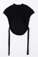 【エンフォルド/ENFOLD】の【1/2 12:00販売開始】ROUND VEST 人気、トレンドファッション・服の通販 founy(ファニー) ファッション Fashion レディースファッション Fashion for Women トップス・カットソー Cut & Sew Tops ニット Knit Tops & Sweaters ベスト&ジレ / 重ね着スタイル Vests & Gilets カジュアルプルオーバー・ニットトップス Pullovers & Knit Tops / Casual Pullovers ストレッチ Stretch, Stretchy Fabric ハイネック High Neck, Mock Neck フィット Fit, Slim Fit ベスト Vest, Waistcoat マフラー Scarf, Muffler ラウンド Round, Round Neck エレガント 上品 Elegant 新作・新入荷 New Arrivals / New In |ID:prp329100004817042