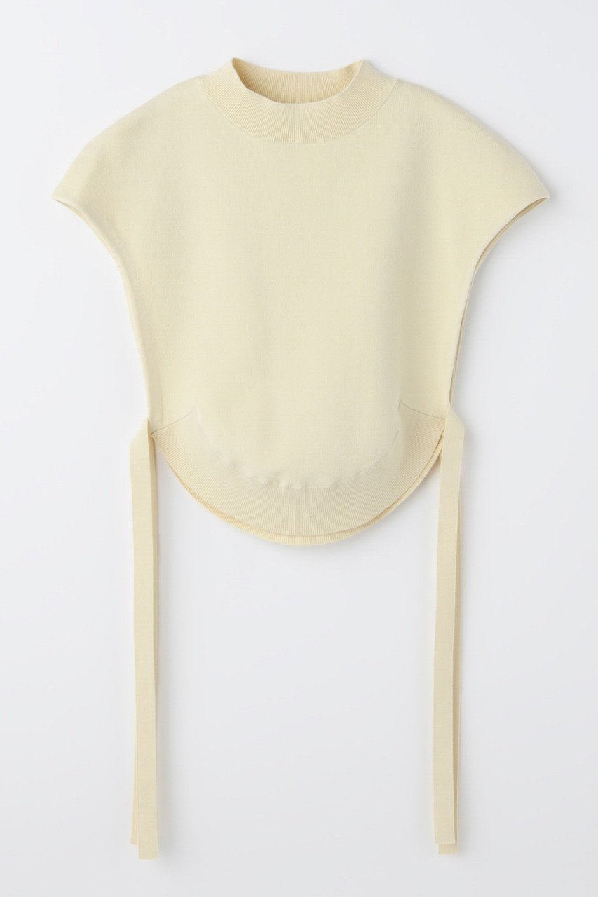 【エンフォルド/ENFOLD】の【1/2 12:00販売開始】ROUND VEST インテリア・キッズ・メンズ・レディースファッション・服の通販 founy(ファニー) 　ファッション　Fashion　レディースファッション　Fashion for Women　トップス・カットソー　Cut & Sew Tops　ニット　Knit Tops & Sweaters　ベスト&ジレ / 重ね着スタイル　Vests & Gilets　カジュアルプルオーバー・ニットトップス　Pullovers & Knit Tops / Casual Pullovers　ストレッチ　Stretch, Stretchy Fabric　ハイネック　High Neck, Mock Neck　フィット　Fit, Slim Fit　ベスト　Vest, Waistcoat　マフラー　Scarf, Muffler　ラウンド　Round, Round Neck　エレガント 上品　Elegant　新作・新入荷　New Arrivals / New In　ベージュ|ID: prp329100004817042 ipo3291000000034991044