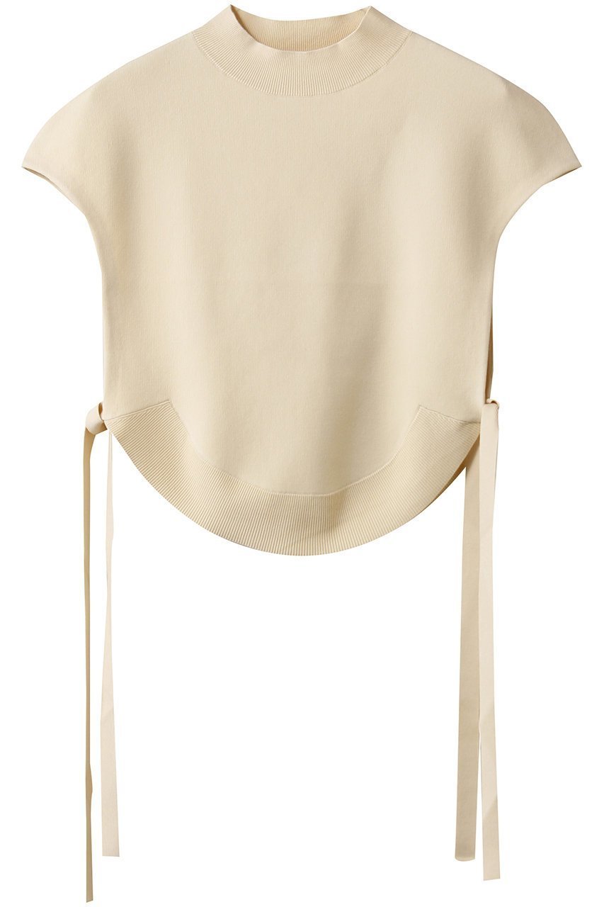 【エンフォルド/ENFOLD】のROUND VEST インテリア・キッズ・メンズ・レディースファッション・服の通販 founy(ファウニー) 　ファッション　Fashion　レディースファッション　Fashion for Women　トップス・カットソー　Cut & Sew Tops　ニット　Knit Tops & Sweaters　ベスト&ジレ / 重ね着スタイル　Vests & Gilets　カジュアルプルオーバー・ニットトップス　Pullovers & Knit Tops / Casual Pullovers　ストレッチ　Stretch, Stretchy Fabric　ハイネック　High Neck, Mock Neck　フィット　Fit, Slim Fit　ベスト　Vest, Waistcoat　マフラー　Scarf, Muffler　ラウンド　Round, Round Neck　エレガント 上品　Elegant　ベージュ|ID: prp329100004817042 ipo3291000000036805459