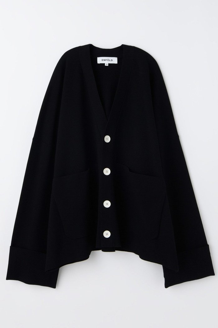 【エンフォルド/ENFOLD】の【1/2 12:00販売開始】BOX WIDE-CARDIGAN インテリア・キッズ・メンズ・レディースファッション・服の通販 founy(ファニー) https://founy.com/ ファッション Fashion レディースファッション Fashion for Women トップス・カットソー Cut & Sew Tops ニット Knit Tops & Sweaters カーディガン・羽織り Layered Style Cardigans おすすめ Recommended / Our Picks カーディガン Cardigan, Knitwear ストレッチ Stretch, Stretchy Fabric バランス Balance, Style Balance フィット Fit, Slim Fit フォーマル Formal, Dressy ポケット Pocket, Pocket Detail ルーズ Loose, Oversized ワイド Wide, Wide Fit 新作・新入荷 New Arrivals / New In |ID: prp329100004817043 ipo3291000000034991046