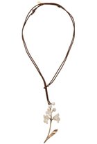【プレインピープル/PLAIN PEOPLE】の【RENARD BIJOUX】flower ネックレス ホワイト|ID: prp329100004817977 ipo3291000000035773792