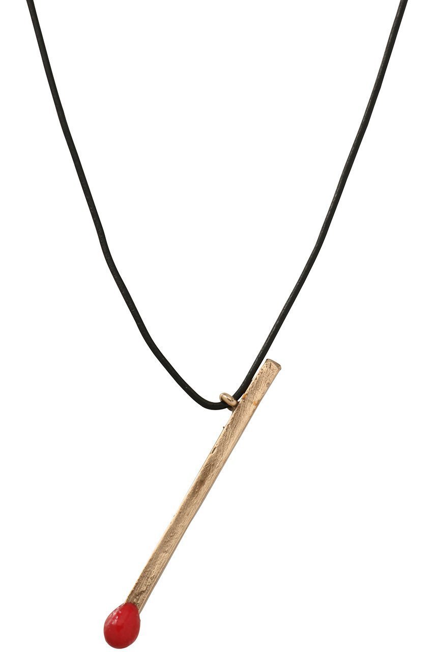 【プレインピープル/PLAIN PEOPLE】の【RENARD BIJOUX】matchstick ネックレス インテリア・キッズ・メンズ・レディースファッション・服の通販 founy(ファニー) 　ファッション　Fashion　レディースファッション　Fashion for Women　ジュエリー　Jewelry　ネックレス　Necklaces & Pendants　2026年　2026　シンプル　Simple, Minimal　ネックレス　Necklace, Pendant Necklace　モチーフ　Motif, Design Theme　夏　Summer　春　Spring　S/S・春夏　SS, Spring/Summer, Warm Season　レッド|ID: prp329100004817980 ipo3291000000035773808