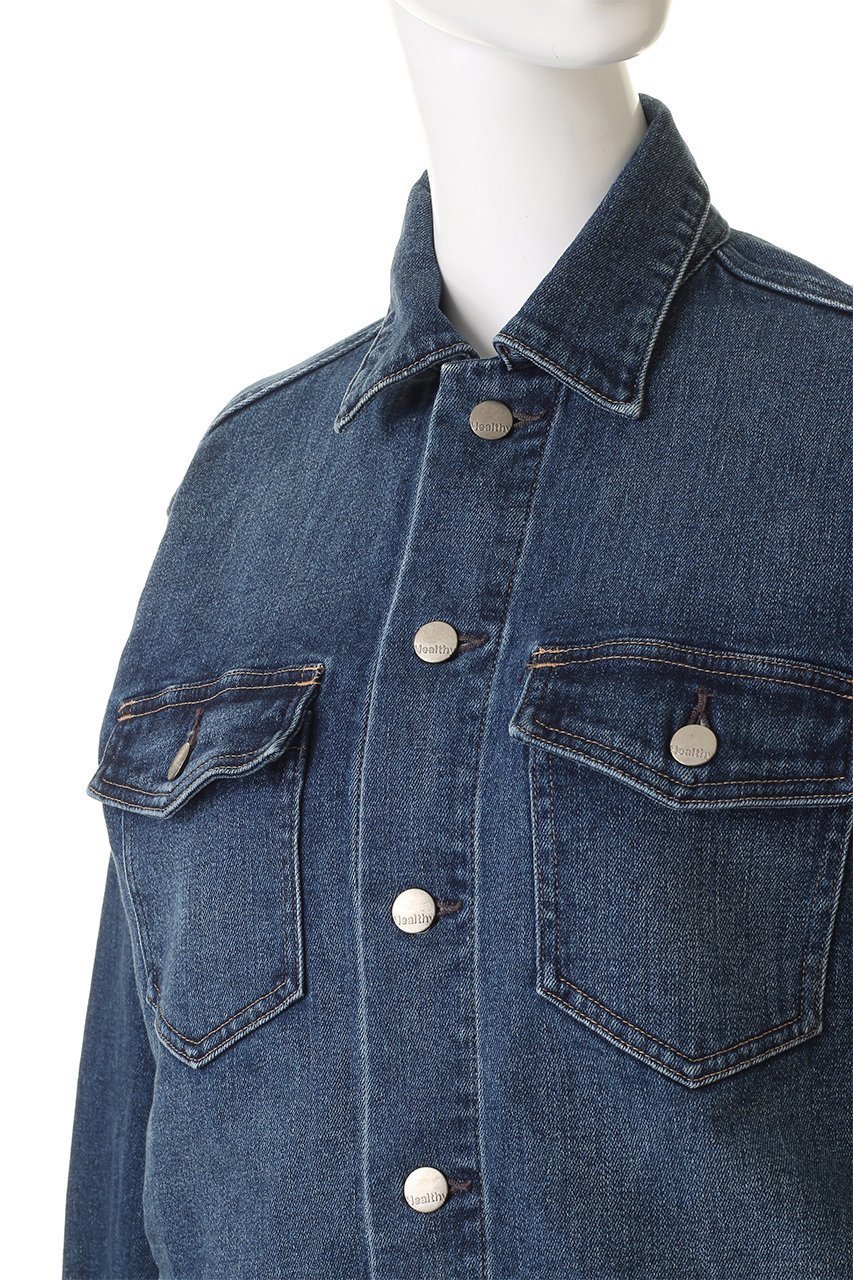 【ヘルシーデニム/Healthy Denim】のDates ビッグデニムジャケット 人気、トレンドファッション・服の通販 founy(ファニー) 　ファッション　Fashion　レディースファッション　Fashion for Women　アウター　Coat / Outerwear Collection　レディースジャケット・軽アウター　Jackets　デニムジャケット / カジュアルアウター　Denim Jackets　2026年　2026　おすすめ　Recommended / Our Picks　ショート　Short, Short Length　ジャケット　Jacket, Outerwear　デニム　Denim, Jeans Material　バランス　Balance, Style Balance　ビッグ　Big, Oversized　ポケット　Pocket, Pocket Detail　ミックス　Mix, Mixed Style　ワイド　Wide, Wide Fit　人気　Popular, Best Seller　夏　Summer　春　Spring　S/S・春夏　SS, Spring/Summer, Warm Season　other-5|ID: prp329100004817985 ipo3291000000035608795