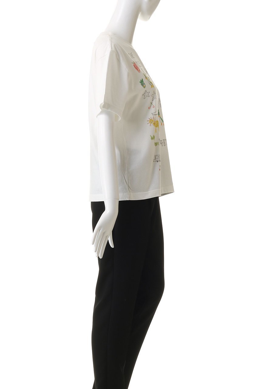 【メゾン ミハラヤスヒロ/Maison MIHARA YASUHIRO】の【Maison MIHARA YASUHIRO】KIDS DOODLE Tシャツ 人気、トレンドファッション・服の通販 founy(ファニー) 　ファッション　Fashion　レディースファッション　Fashion for Women　トップス・カットソー　Cut & Sew Tops　シャツ・ブラウス・オフィスカジュアル　Elegant Blouses & Button-Ups　ロングTシャツ・Tシャツ　Longline T-Shirts & Tees　カットソー・ベーシックTシャツ　Cut-and-Sewn Tops / Stretch Tees & Basics　2026年　2026　インナー　Innerwear　ショート　Short, Short Length　スリーブ　Sleeve, Long Sleeve / Short Sleeve　ダメージ　Distressed, Destroyed　夏　Summer　春　Spring　S/S・春夏　SS, Spring/Summer, Warm Season　other-3|ID: prp329100004817988 ipo3291000000035857285