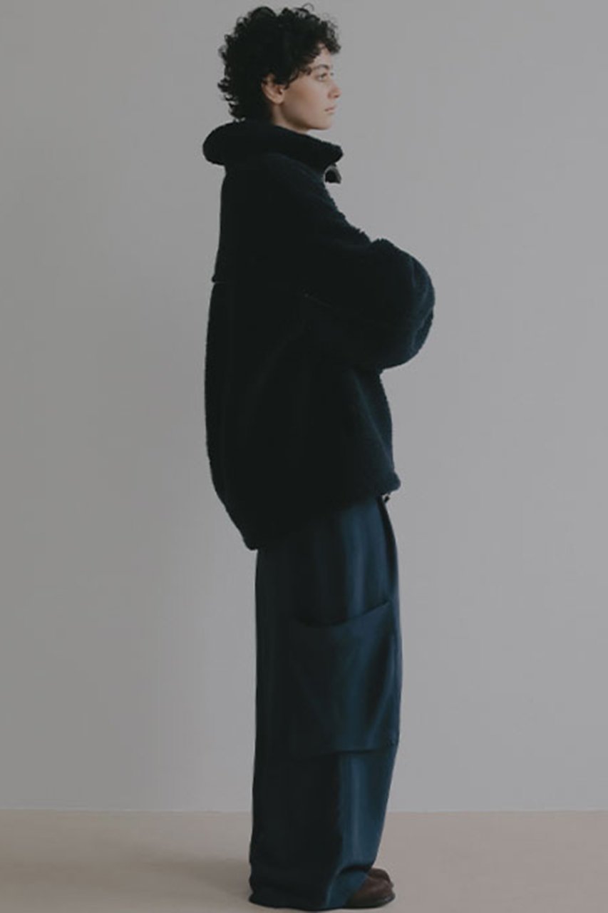 【エトレトウキョウ/ETRE TOKYO】のバックサテンリラクシーカーゴパンツ 人気、トレンドファッション・服の通販 founy(ファニー) 　ファッション　Fashion　レディースファッション　Fashion for Women　パンツ　Pants & Trousers　バッグ　Bags　カーゴパンツ　Cargo Pants, Utility Pants　サテン　Satin, Glossy Fabric　スウェット / スエット　Sweatshirt, Sweatwear　バランス　Balance, Style Balance　ポケット　Pocket, Pocket Detail　エレガント 上品　Elegant　other-6|ID: prp329100004817989 ipo3291000000035773861