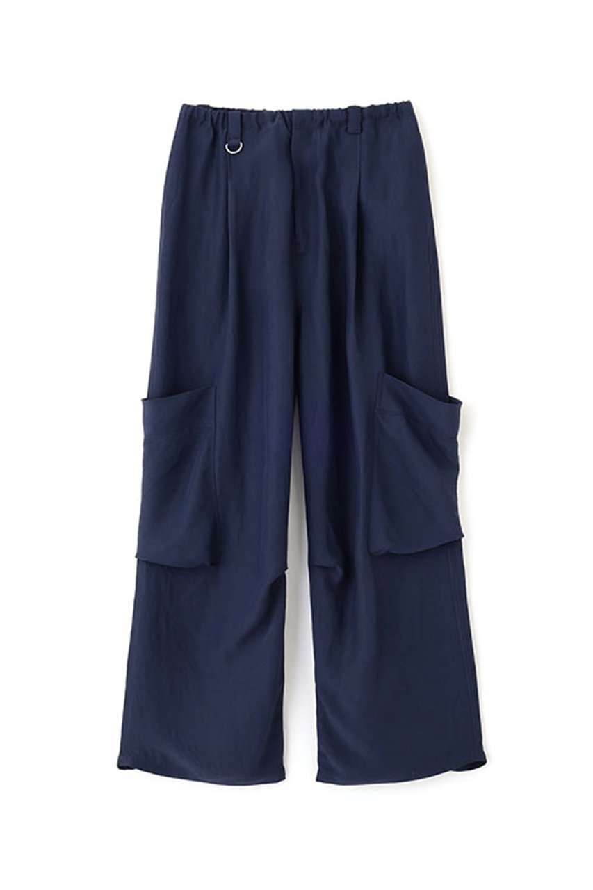 【エトレトウキョウ/ETRE TOKYO】のバックサテンリラクシーカーゴパンツ 人気、トレンドファッション・服の通販 founy(ファニー) 　ファッション　Fashion　レディースファッション　Fashion for Women　パンツ　Pants & Trousers　バッグ　Bags　カーゴパンツ　Cargo Pants, Utility Pants　サテン　Satin, Glossy Fabric　スウェット / スエット　Sweatshirt, Sweatwear　バランス　Balance, Style Balance　ポケット　Pocket, Pocket Detail　エレガント 上品　Elegant　other-8|ID: prp329100004817989 ipo3291000000035773863
