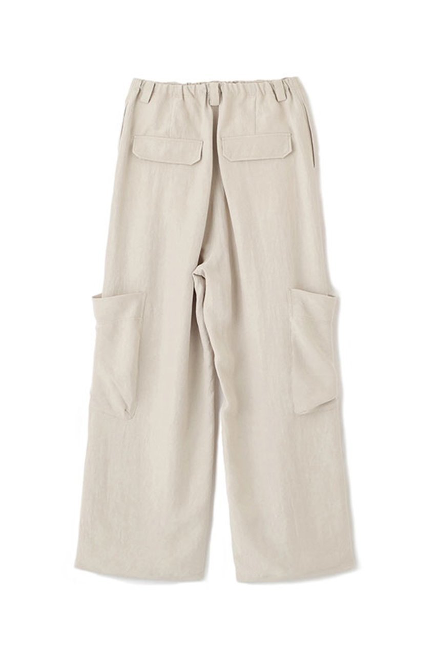 【エトレトウキョウ/ETRE TOKYO】のバックサテンリラクシーカーゴパンツ 人気、トレンドファッション・服の通販 founy(ファニー) 　ファッション　Fashion　レディースファッション　Fashion for Women　パンツ　Pants & Trousers　バッグ　Bags　カーゴパンツ　Cargo Pants, Utility Pants　サテン　Satin, Glossy Fabric　スウェット / スエット　Sweatshirt, Sweatwear　バランス　Balance, Style Balance　ポケット　Pocket, Pocket Detail　エレガント 上品　Elegant　other-5|ID: prp329100004817989 ipo3291000000036553055