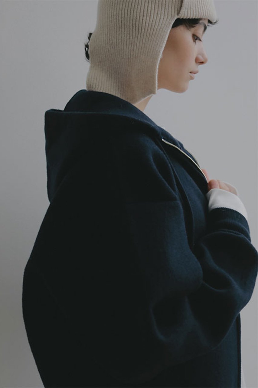 【エトレトウキョウ/ETRE TOKYO】のダブルフェイスオーバーサイズニットパーカー 人気、トレンドファッション・服の通販 founy(ファニー) 　ファッション　Fashion　レディースファッション　Fashion for Women　トップス・カットソー　Cut & Sew Tops　ニット　Knit Tops & Sweaters　レディースパーカー・カジュアルフーディー　Casual Hoodies & Sweatshirts　ダブル　Double, Double-Breasted　バランス　Balance, Style Balance　パーカー　Hoodie, Parka　フェイス　Face, Facial Design　other-5|ID: prp329100004817990 ipo3291000000035773869