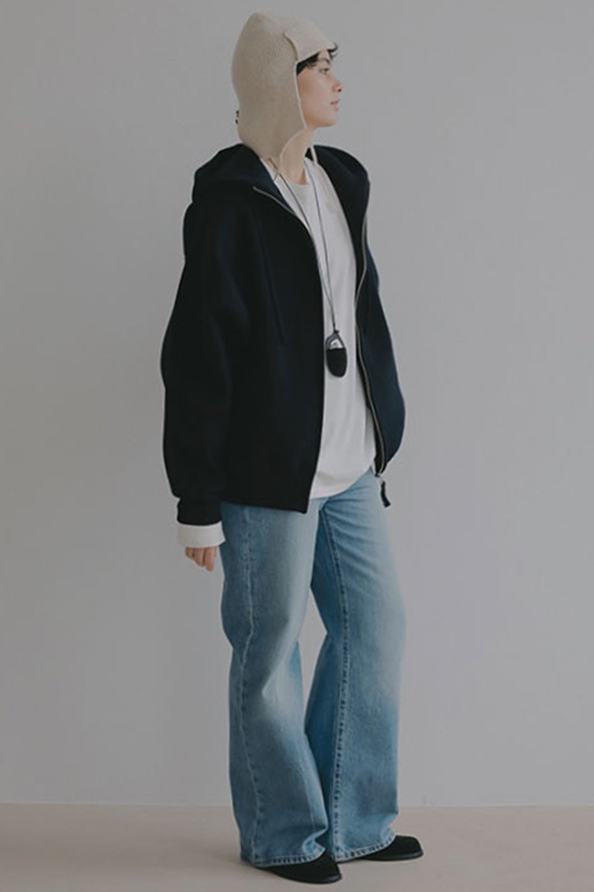 【エトレトウキョウ/ETRE TOKYO】のダブルフェイスオーバーサイズニットパーカー 人気、トレンドファッション・服の通販 founy(ファニー) 　ファッション　Fashion　レディースファッション　Fashion for Women　トップス・カットソー　Cut & Sew Tops　ニット　Knit Tops & Sweaters　レディースパーカー・カジュアルフーディー　Casual Hoodies & Sweatshirts　ダブル　Double, Double-Breasted　バランス　Balance, Style Balance　パーカー　Hoodie, Parka　フェイス　Face, Facial Design　other-7|ID: prp329100004817990 ipo3291000000035773871