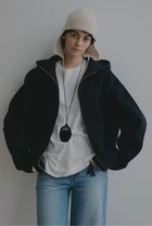 【エトレトウキョウ/ETRE TOKYO】のダブルフェイスオーバーサイズニットパーカー ネイビー|ID: prp329100004817990 ipo3291000000036077939