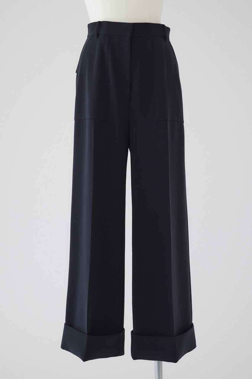 【リムアーク/RIM.ARK】の【1/1 10:00販売開始】W-length mannish PT/パンツ インテリア・キッズ・メンズ・レディースファッション・服の通販 founy(ファニー) 　ファッション　Fashion　レディースファッション　Fashion for Women　パンツ　Pants & Trousers　春　Spring　シンプル　Simple, Minimal　ジャケット　Jacket, Outerwear　ストレッチ　Stretch, Stretchy Fabric　スマート　Smart, Elegant　セットアップ　Set-Up, Coordinated Outfit　リラックス　Relax, Relaxed Fit　S/S・春夏　SS, Spring/Summer, Warm Season　夏　Summer　2026年　2026　ネイビー|ID: prp329100004817992 ipo3291000000035002263