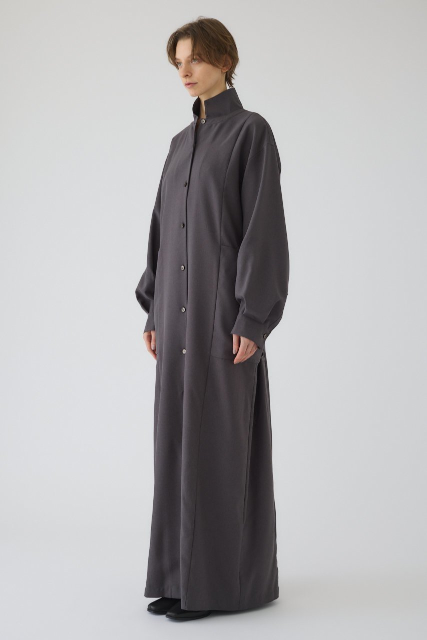 【リムアーク/RIM.ARK】の【1/1 10:00販売開始】Drape pocket dress/ドレス 人気、トレンドファッション・服の通販 founy(ファニー) 　ファッション　Fashion　レディースファッション　Fashion for Women　ワンピース　Dresses　フォーマル・パーティードレス・結婚式用ドレス　Elegant & Casual Dresses　チュニック　Tunic Tops & Dresses　春　Spring　スタンド　Stand Collar, Upright Stand　チュニック　Tunic, Long Top　ドレス　Dress, One-Piece　定番　Standard, Basic Item　マキシ　Maxi, Full Length　ロング　Long, Long-Length　S/S・春夏　SS, Spring/Summer, Warm Season　夏　Summer　2026年　2026　other-2|ID: prp329100004817995 ipo3291000000035002296