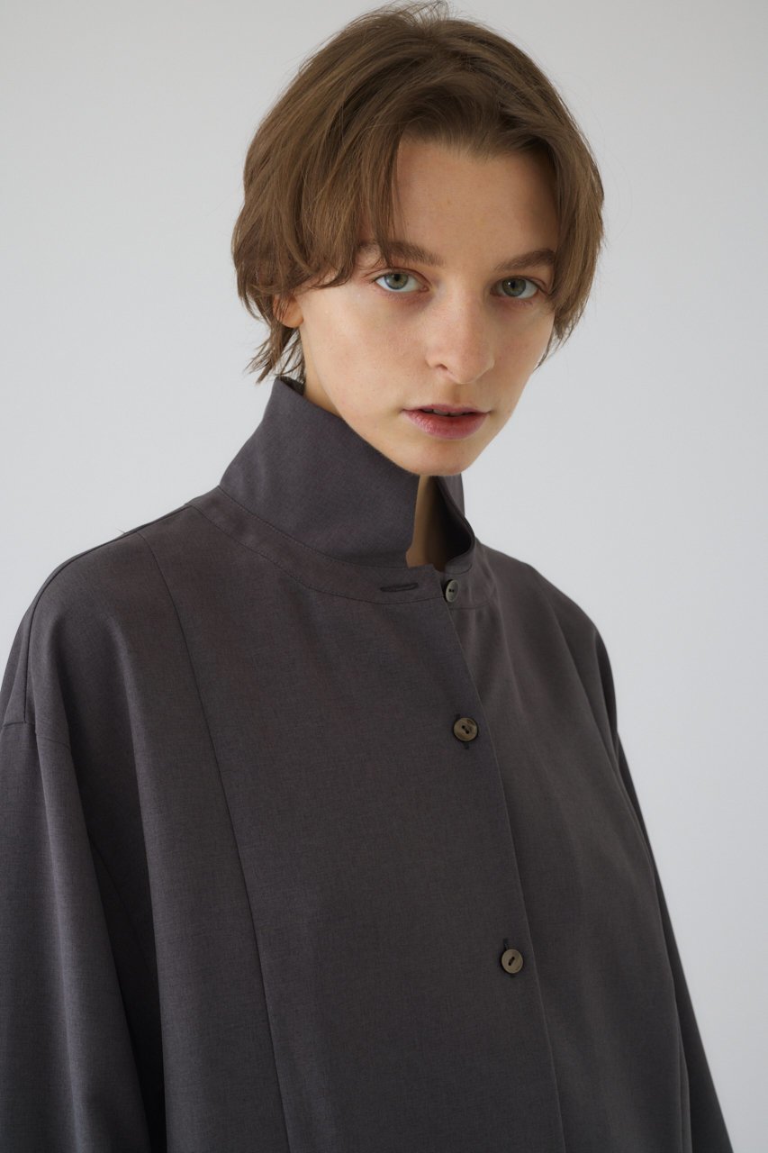 【リムアーク/RIM.ARK】の【1/1 10:00販売開始】Drape pocket dress/ドレス 人気、トレンドファッション・服の通販 founy(ファニー) 　ファッション　Fashion　レディースファッション　Fashion for Women　ワンピース　Dresses　フォーマル・パーティードレス・結婚式用ドレス　Elegant & Casual Dresses　チュニック　Tunic Tops & Dresses　春　Spring　スタンド　Stand Collar, Upright Stand　チュニック　Tunic, Long Top　ドレス　Dress, One-Piece　定番　Standard, Basic Item　マキシ　Maxi, Full Length　ロング　Long, Long-Length　S/S・春夏　SS, Spring/Summer, Warm Season　夏　Summer　2026年　2026　other-6|ID: prp329100004817995 ipo3291000000035002300