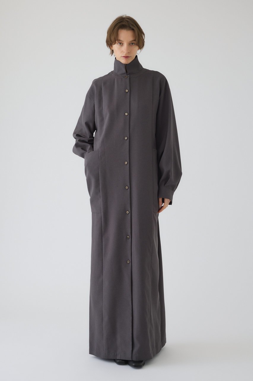 【リムアーク/RIM.ARK】のDrape pocket dress/ドレス 人気、トレンドファッション・服の通販 founy(ファニー) 　ファッション　Fashion　レディースファッション　Fashion for Women　ワンピース　Dresses　フォーマル・パーティードレス・結婚式用ドレス　Elegant & Casual Dresses　チュニック　Tunic Tops & Dresses　春　Spring　スタンド　Stand Collar, Upright Stand　チュニック　Tunic, Long Top　ドレス　Dress, One-Piece　定番　Standard, Basic Item　マキシ　Maxi, Full Length　ロング　Long, Long-Length　S/S・春夏　SS, Spring/Summer, Warm Season　夏　Summer　2026年　2026　other-4|ID: prp329100004817995 ipo3291000000035773877