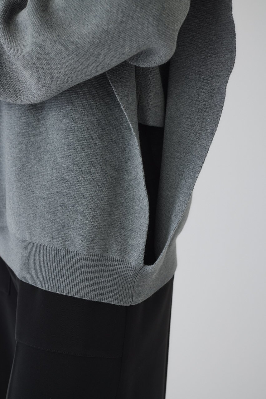 【リムアーク/RIM.ARK】の【1/1 10:00販売開始】Side open oversized knit PO/プルオーバー 人気、トレンドファッション・服の通販 founy(ファニー) 　ファッション　Fashion　レディースファッション　Fashion for Women　トップス・カットソー　Cut & Sew Tops　ニット　Knit Tops & Sweaters　カジュアルプルオーバー・ニットトップス　Pullovers & Knit Tops / Casual Pullovers　インナー　Innerwear　春　Spring　スマート　Smart, Elegant　バランス　Balance, Style Balance　ベスト　Vest, Waistcoat　ワイド　Wide, Wide Fit　冬　Winter / This Winter　S/S・春夏　SS, Spring/Summer, Warm Season　夏　Summer　2026年　2026　other-6|ID: prp329100004817996 ipo3291000000035002316