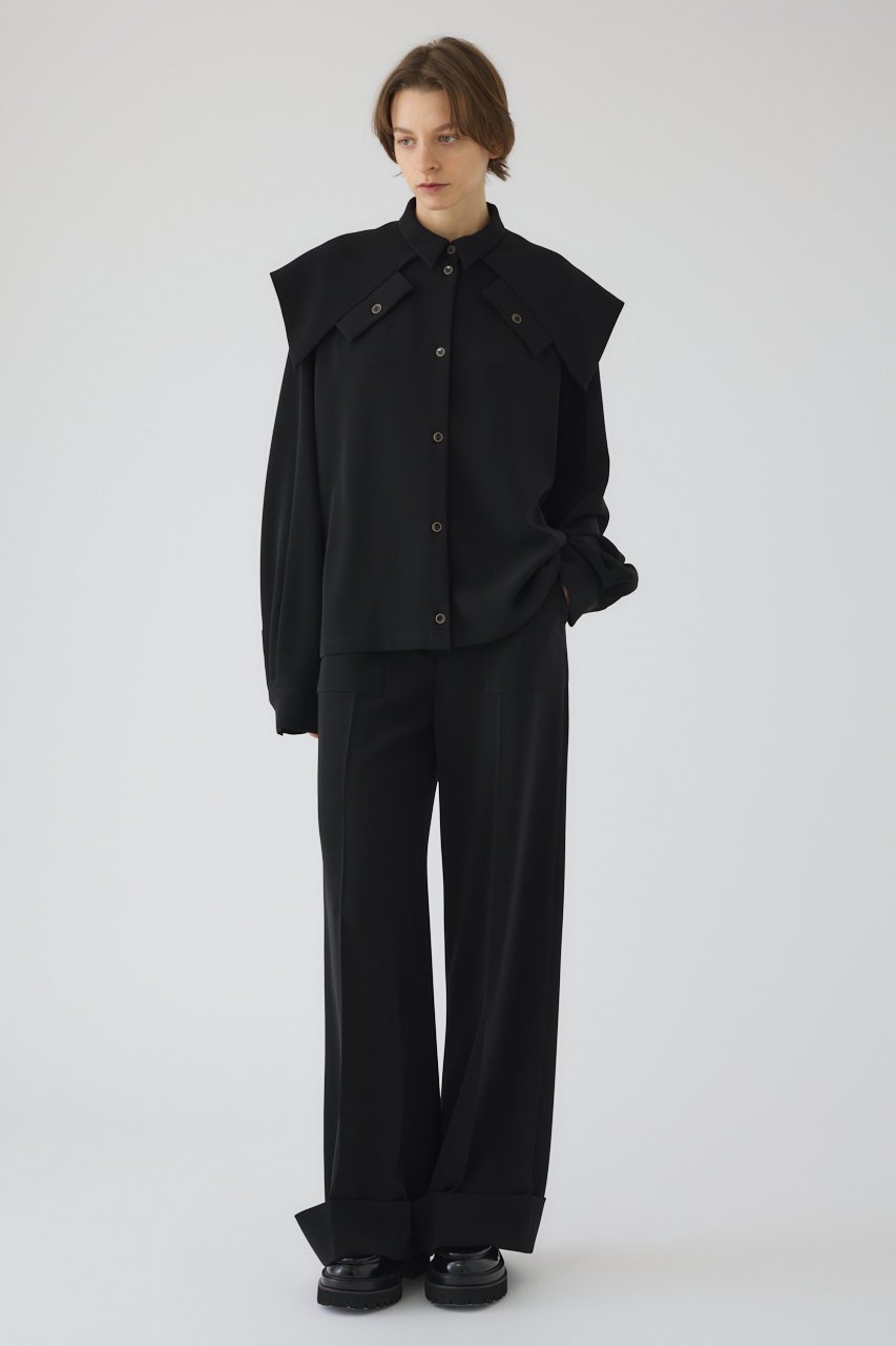 【リムアーク/RIM.ARK】のFlap design JK like SH/シャツ 人気、トレンドファッション・服の通販 founy(ファニー) 　ファッション　Fashion　レディースファッション　Fashion for Women　トップス・カットソー　Cut & Sew Tops　シャツ・ブラウス・オフィスカジュアル　Elegant Blouses & Button-Ups　春　Spring　ジャケット　Jacket, Outerwear　ストレッチ　Stretch, Stretchy Fabric　スリーブ　Sleeve, Long Sleeve / Short Sleeve　セットアップ　Set-Up, Coordinated Outfit　フラップ　Flap, Flap Pocket　フロント　Front, Front Design　マニッシュ　Mannish, Boyish　ロング　Long, Long-Length　S/S・春夏　SS, Spring/Summer, Warm Season　おすすめ　Recommended / Our Picks　夏　Summer　2026年　2026　other-7|ID: prp329100004817999 ipo3291000000035670339