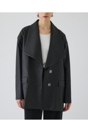 【リムアーク/RIM.ARK】の【1/1 10:00販売開始】Classical leather like JK/ジャケット 人気、トレンドファッション・服の通販 founy(ファニー) ファッション Fashion レディースファッション Fashion for Women アウター Coat / Outerwear Collection レディースジャケット・軽アウター Jackets 春 Spring ショール Shawl, Wrap ジャケット Jacket, Outerwear ドレス Dress, One-Piece フェイクレザー Faux Leather, PU Leather フェミニン Feminine, Girly マニッシュ Mannish, Boyish リラックス Relax, Relaxed Fit S/S・春夏 SS, Spring/Summer, Warm Season 夏 Summer 2026年 2026 |ID:prp329100004818000