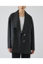 【リムアーク/RIM.ARK】の【1/1 10:00販売開始】Classical leather like JK/ジャケット ブラック|ID:prp329100004818000