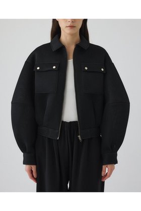 【リムアーク/RIM.ARK】のSponge fabric bomber blouson/ブルゾン 人気、トレンドファッション・服の通販 founy(ファニー) ファッション Fashion レディースファッション Fashion for Women アウター Coat / Outerwear Collection レディースジャケット・軽アウター Jackets ブルゾンジャケット・スポーティアウター Blouson Jackets 2026年 2026 クロップド Cropped, Short Length コンパクト Compact, Small Size シンプル Simple, Minimal ジャケット Jacket, Outerwear スリーブ Sleeve, Long Sleeve / Short Sleeve バランス Balance, Style Balance フォルム Silhouette, Form ブルゾン Blouson, Bomber Jacket 夏 Summer 春 Spring S/S・春夏 SS, Spring/Summer, Warm Season |ID:prp329100004818001