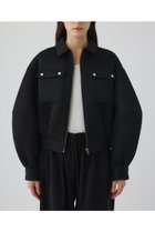 【リムアーク/RIM.ARK】の【1/1 10:00販売開始】Sponge fabric bomber blouson/ブルゾン ブラック|ID:prp329100004818001