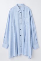 【ナゴンスタンス/nagonstans】の【1/2 12:00販売開始】over flare shirt 人気、トレンドファッション・服の通販 founy(ファニー) ファッション Fashion レディースファッション Fashion for Women トップス・カットソー Cut & Sew Tops シャツ・ブラウス・オフィスカジュアル Elegant Blouses & Button-Ups アシンメトリー Asymmetrical Style ストライプ Stripe, Striped Pattern スリーブ Sleeve, Long Sleeve / Short Sleeve フォルム Silhouette, Form フレア Flare, Flared ロング Long, Long-Length 新作・新入荷 New Arrivals / New In thumbnail Water|ID: prp329100004818006 ipo3291000000035002459