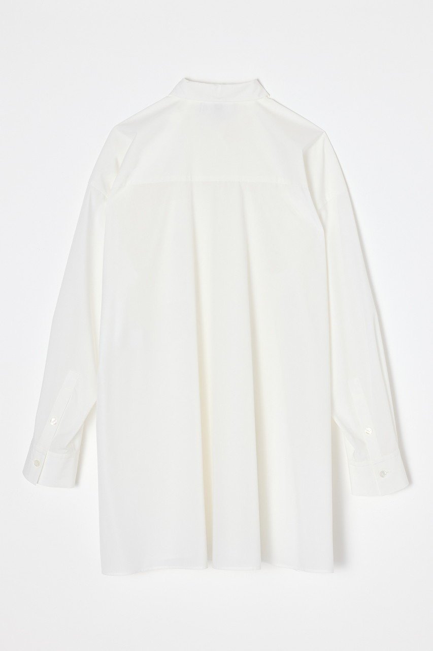 【ナゴンスタンス/nagonstans】の【1/2 12:00販売開始】over flare shirt 人気、トレンドファッション・服の通販 founy(ファニー) 　ファッション　Fashion　レディースファッション　Fashion for Women　トップス・カットソー　Cut & Sew Tops　シャツ・ブラウス・オフィスカジュアル　Elegant Blouses & Button-Ups　アシンメトリー　Asymmetrical Style　スリーブ　Sleeve, Long Sleeve / Short Sleeve　フォルム　Silhouette, Form　フレア　Flare, Flared　ブロード　Broadcloth, Fine Cotton　ロング　Long, Long-Length　新作・新入荷　New Arrivals / New In　other-4|ID: prp329100004818007 ipo3291000000035002470