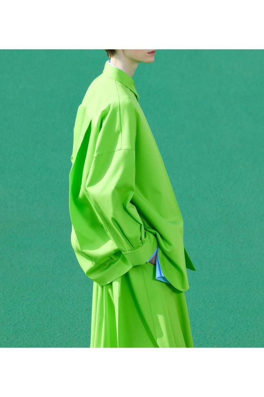 【ナゴンスタンス/nagonstans】の【1/2 12:00販売開始】loose center crease shirt 人気、トレンドファッション・服の通販 founy(ファニー) 　ファッション　Fashion　レディースファッション　Fashion for Women　トップス・カットソー　Cut & Sew Tops　シャツ・ブラウス・オフィスカジュアル　Elegant Blouses & Button-Ups　ストレッチ　Stretch, Stretchy Fabric　スリーブ　Sleeve, Long Sleeve / Short Sleeve　センター　Center, Center Line　ルーズ　Loose, Oversized　ロング　Long, Long-Length　新作・新入荷　New Arrivals / New In　other-4|ID: prp329100004818009 ipo3291000000035002487