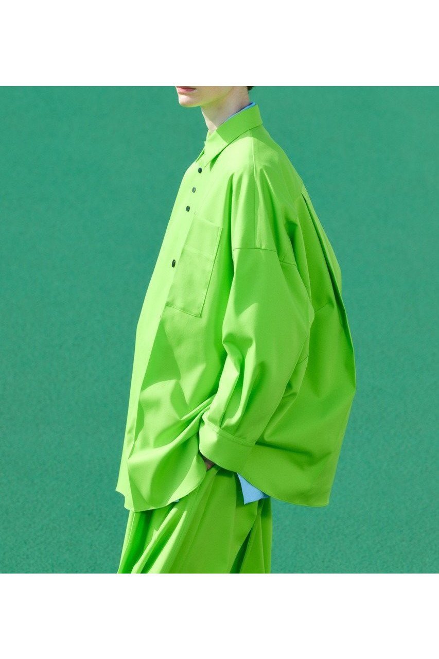 【ナゴンスタンス/nagonstans】の【1/2 12:00販売開始】loose center crease shirt 人気、トレンドファッション・服の通販 founy(ファニー) 　ファッション　Fashion　レディースファッション　Fashion for Women　トップス・カットソー　Cut & Sew Tops　シャツ・ブラウス・オフィスカジュアル　Elegant Blouses & Button-Ups　ストレッチ　Stretch, Stretchy Fabric　スリーブ　Sleeve, Long Sleeve / Short Sleeve　センター　Center, Center Line　ルーズ　Loose, Oversized　ロング　Long, Long-Length　新作・新入荷　New Arrivals / New In　other-6|ID: prp329100004818009 ipo3291000000035002490