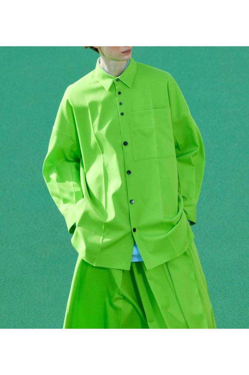 【ナゴンスタンス/nagonstans】の【1/2 12:00販売開始】loose center crease shirt 人気、トレンドファッション・服の通販 founy(ファニー) 　ファッション　Fashion　レディースファッション　Fashion for Women　トップス・カットソー　Cut & Sew Tops　シャツ・ブラウス・オフィスカジュアル　Elegant Blouses & Button-Ups　ストレッチ　Stretch, Stretchy Fabric　スリーブ　Sleeve, Long Sleeve / Short Sleeve　センター　Center, Center Line　ルーズ　Loose, Oversized　ロング　Long, Long-Length　新作・新入荷　New Arrivals / New In　other-7|ID: prp329100004818009 ipo3291000000035002492