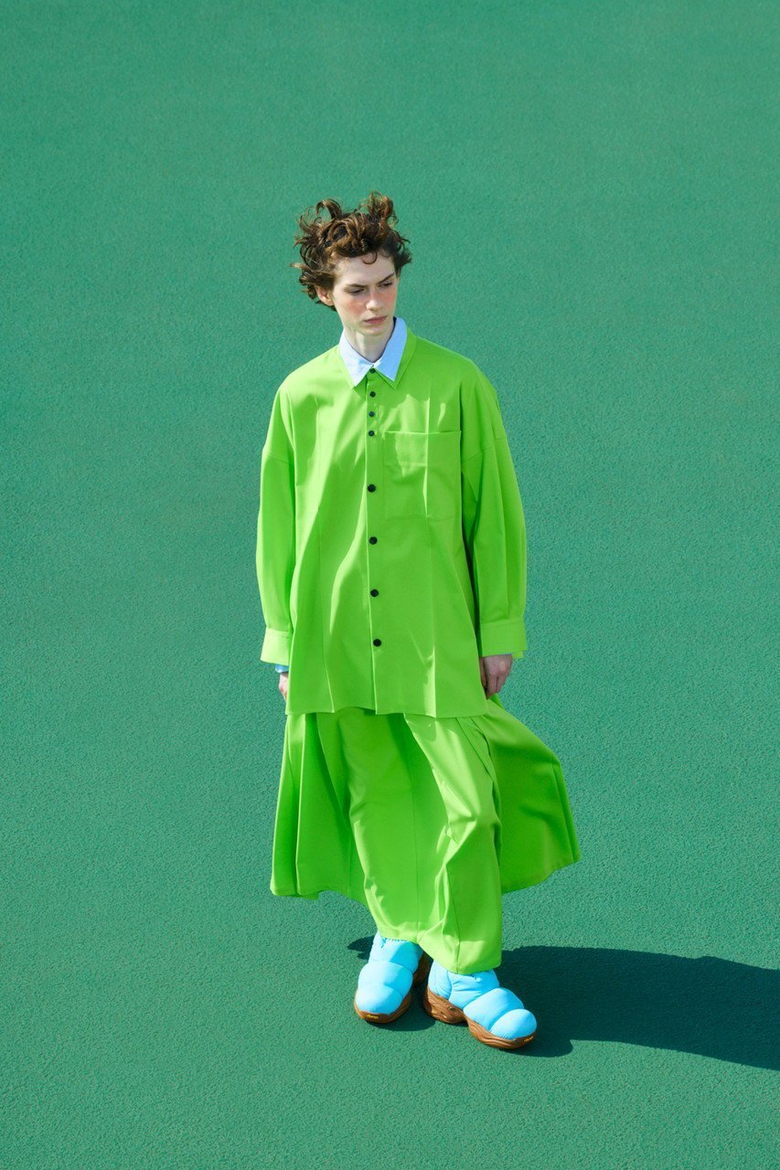 【ナゴンスタンス/nagonstans】のloose center crease shirt 人気、トレンドファッション・服の通販 founy(ファニー) 　ファッション　Fashion　レディースファッション　Fashion for Women　トップス・カットソー　Cut & Sew Tops　シャツ・ブラウス・オフィスカジュアル　Elegant Blouses & Button-Ups　2026年　2026　ストレッチ　Stretch, Stretchy Fabric　スリーブ　Sleeve, Long Sleeve / Short Sleeve　センター　Center, Center Line　ルーズ　Loose, Oversized　ロング　Long, Long-Length　夏　Summer　春　Spring　S/S・春夏　SS, Spring/Summer, Warm Season　other-3|ID: prp329100004818009 ipo3291000000035773977